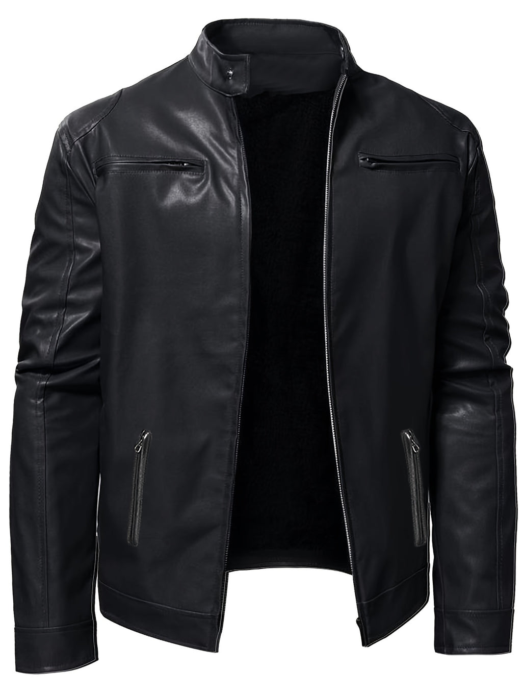 2023 New Stylish Windproof Stand Collar Jacket for Men, Suitable for Spring And Autumn Outdoor Casual Motorcycle Wear.