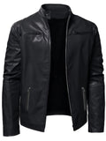 2023 New Stylish Windproof Stand Collar Jacket for Men, Suitable for Spring And Autumn Outdoor Casual Motorcycle Wear.