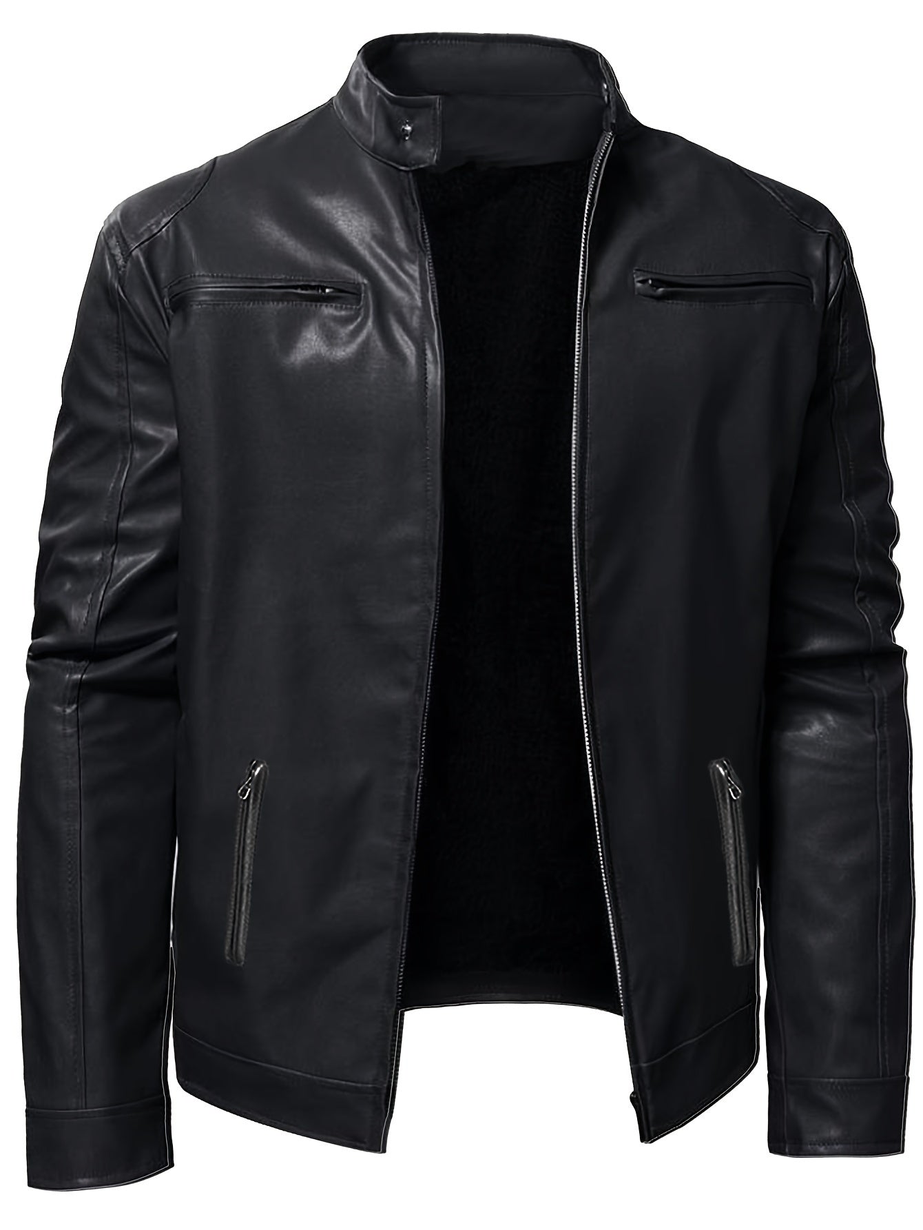 2023 New Stylish Windproof Stand Collar Jacket for Men, Suitable for Spring And Autumn Outdoor Casual Motorcycle Wear.