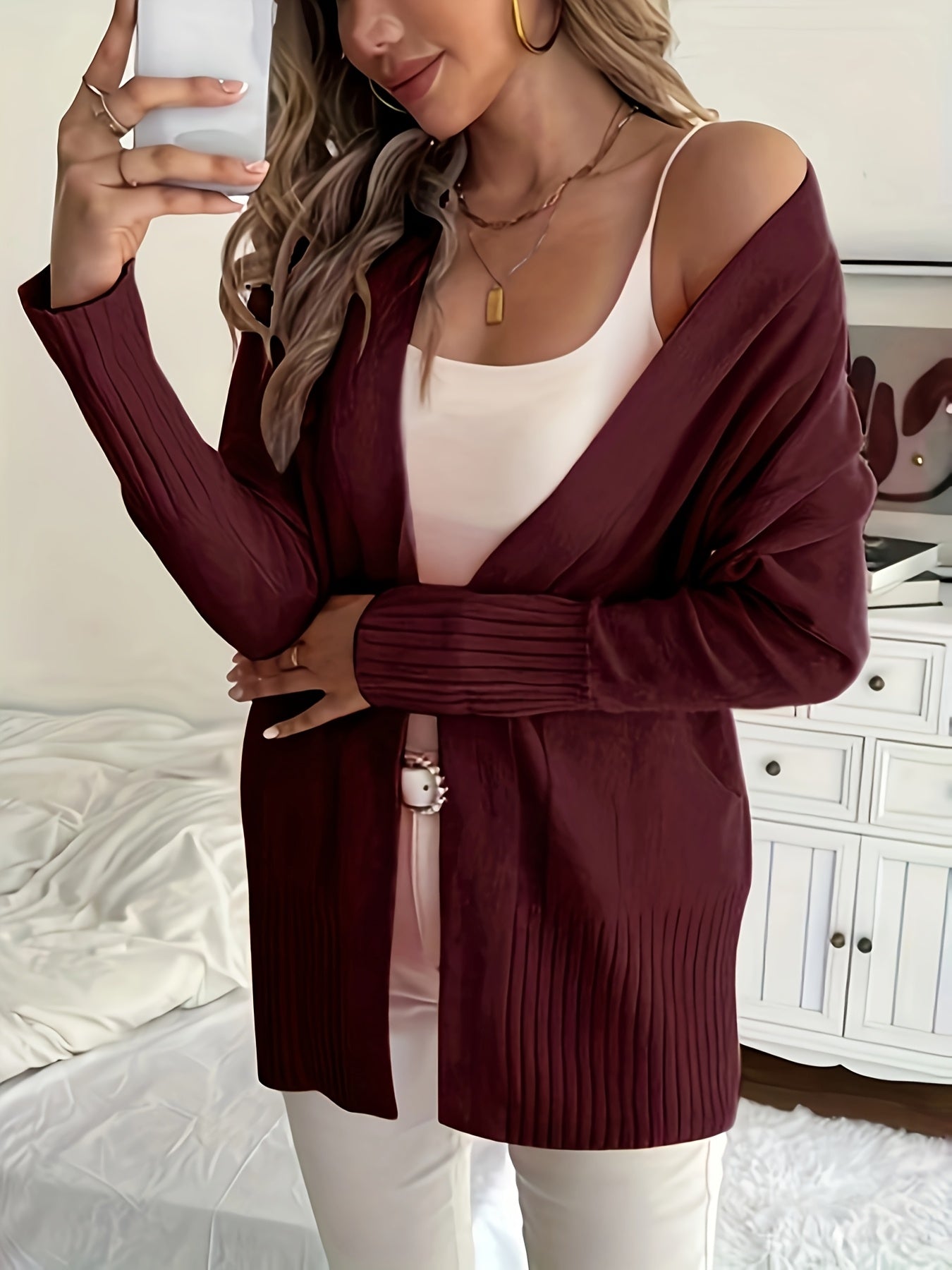 Autumn/Winter Collection - Women's Fashionable and Comfortable Cardigan Sweater