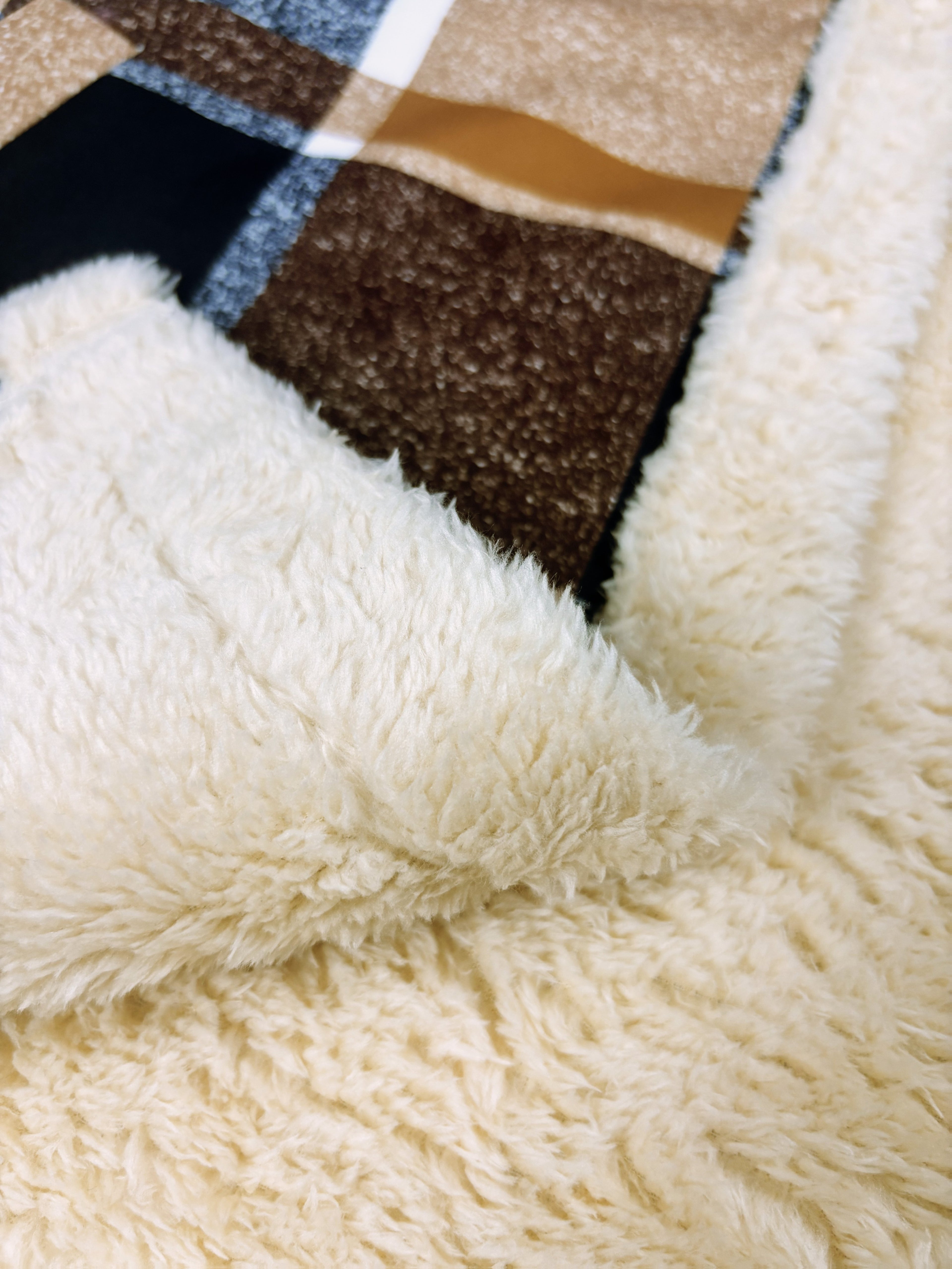 Women'S Cozy Fleece-Lined Hooded Jacket - Plaid Pattern, Long Sleeve, Button-Up Front, Flared Hem, Casual Winter Outerwear for Fall & Winter, Brown & Plaid, Winter Jacket, Fall Fashion, Elegant Style