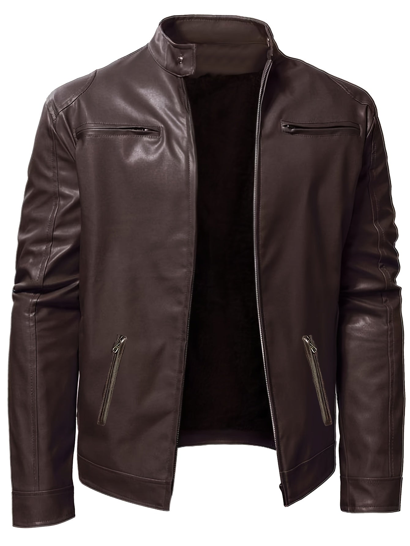 2023 New Stylish Windproof Stand Collar Jacket for Men, Suitable for Spring And Autumn Outdoor Casual Motorcycle Wear.