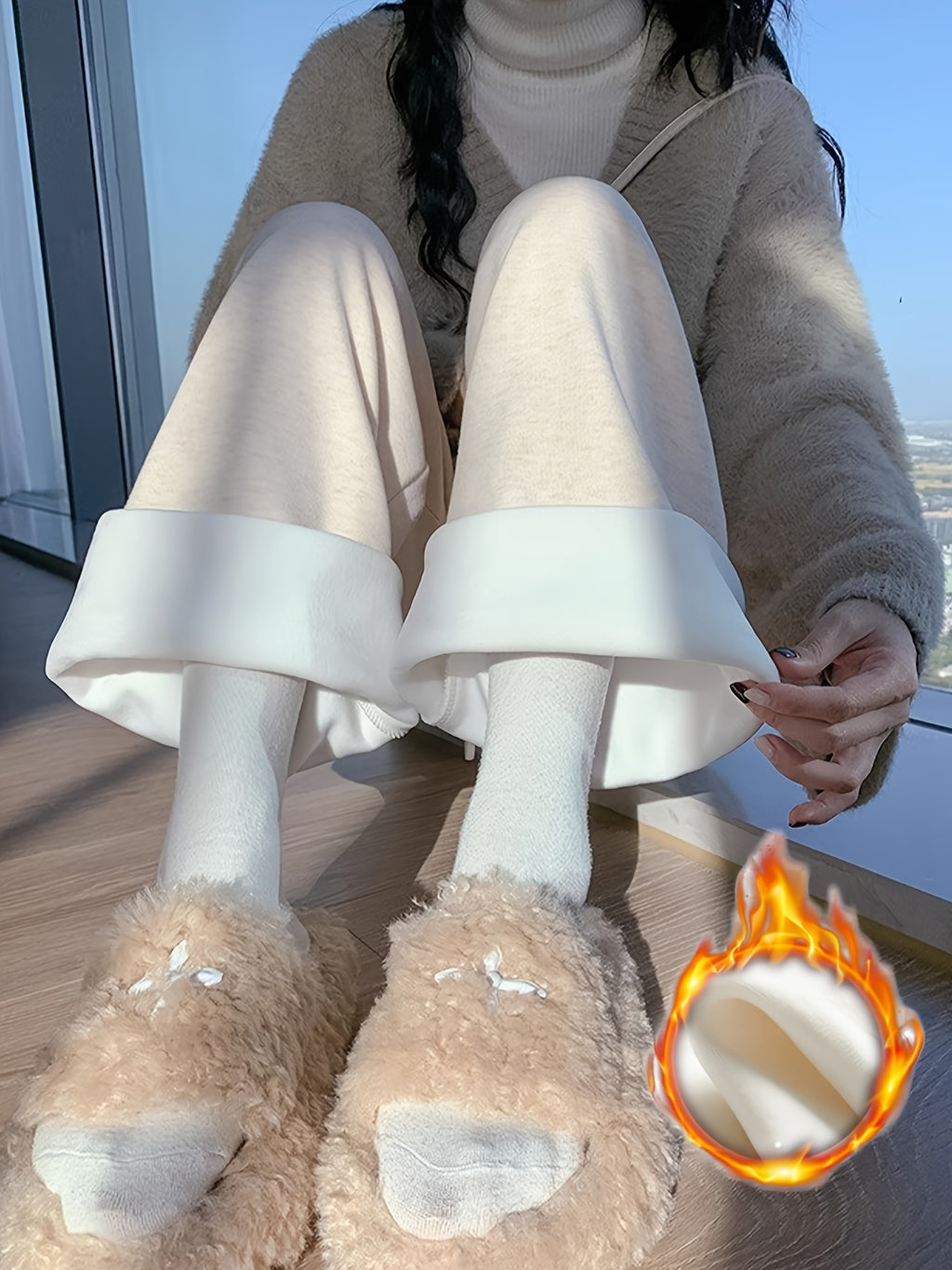 Women's High Waist Wide Leg Pants