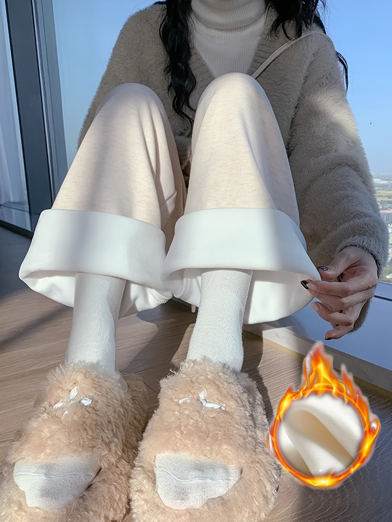 Women's High Waist Wide Leg Pants